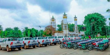 Insecurity: Sokoto Government Procures Additional 10 Patrol Vehicles, 150 Motorcycles