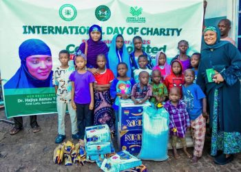 Gombe First Lady, Northern Governor’s Wives Support Orphanages On International Day Of Charity