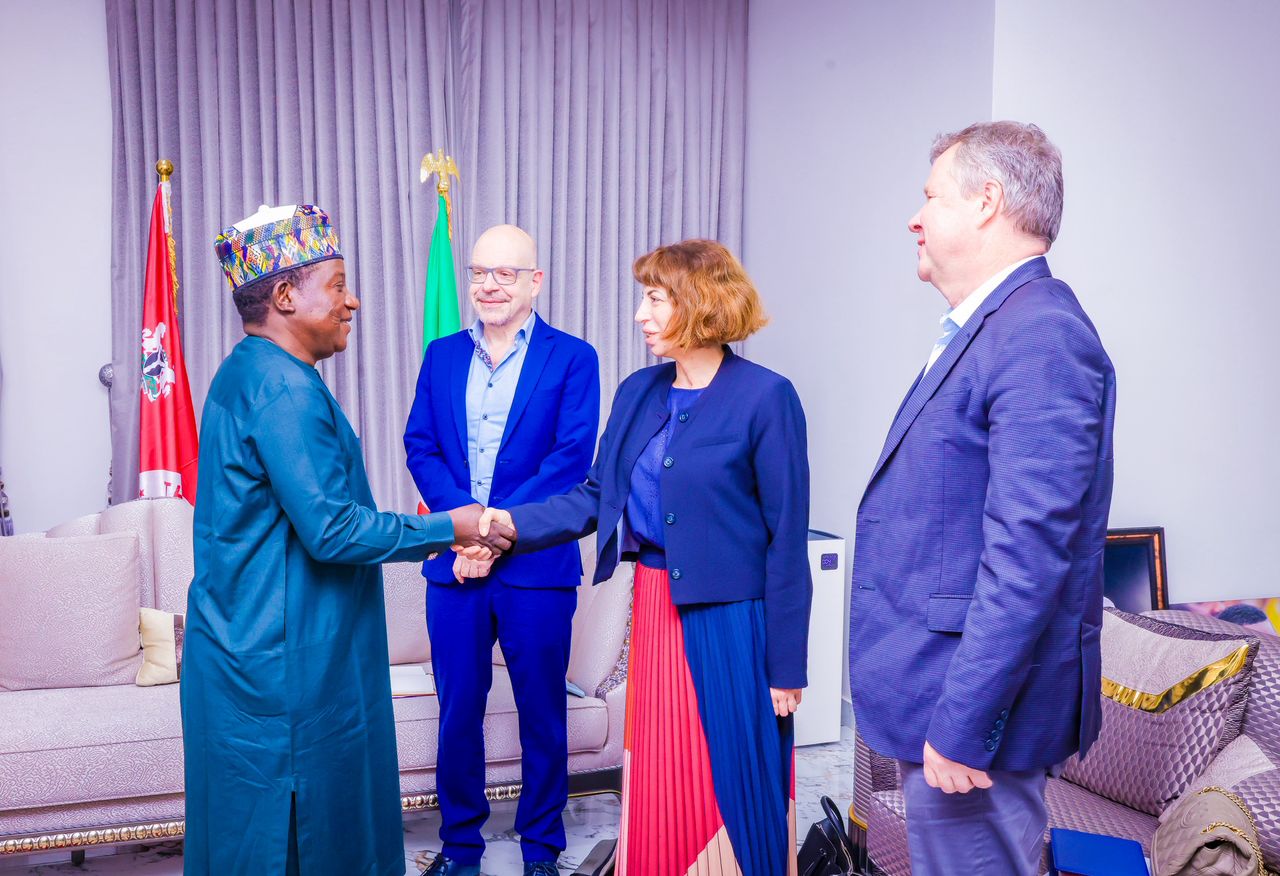 EU Election Follow-Up Mission To Nigeria Meets Senator Lalong