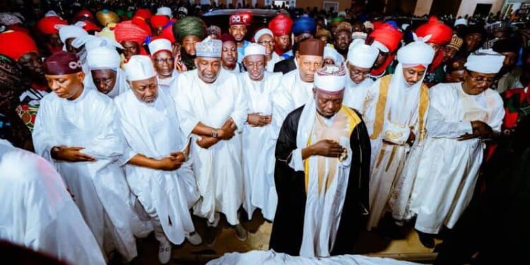 Late Emir of Gumel Laid To Rest Amid Tears