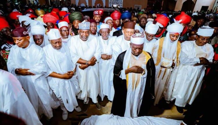 Late Emir of Gumel Laid To Rest Amid Tears